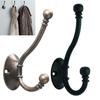 Bronze Metal Door Hangers Hardware Bathroom Wall Mount Key Holder Coat Rack Cloth Hook Wall Hook