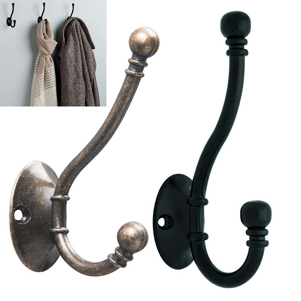 Bronze Metal Door Hangers Hardware Bathroom Wall Mount Key Holder Coat Rack Cloth Hook Wall Hook
