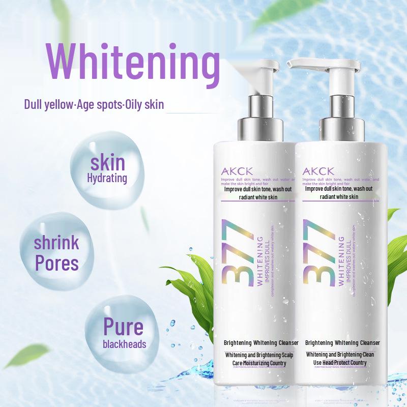 377 Whitening & Spot Remover: Oil-Control, Hydrating, Moisturizing Facial Cleanser for Brightening and Deep Cleansing