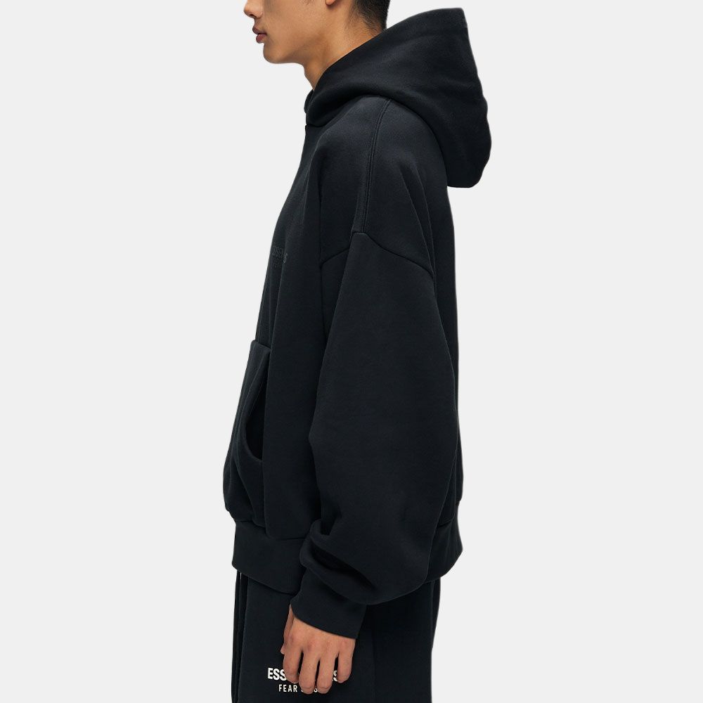 Fear of God Essentials Klassischer Hoodie Vintage Schwarz Herren Oberteile 192AS252052F