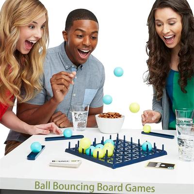 Kids Ball Bouncing Game Parent-child Interaction Board Game Toss Ball Game Fun Party Game for Children Adults Board Games