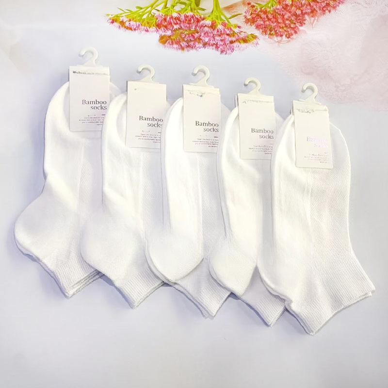 

Женские весенне-летние тонкие сетчатые дышащие низкие короткие хлопковые носки 1 pair белый