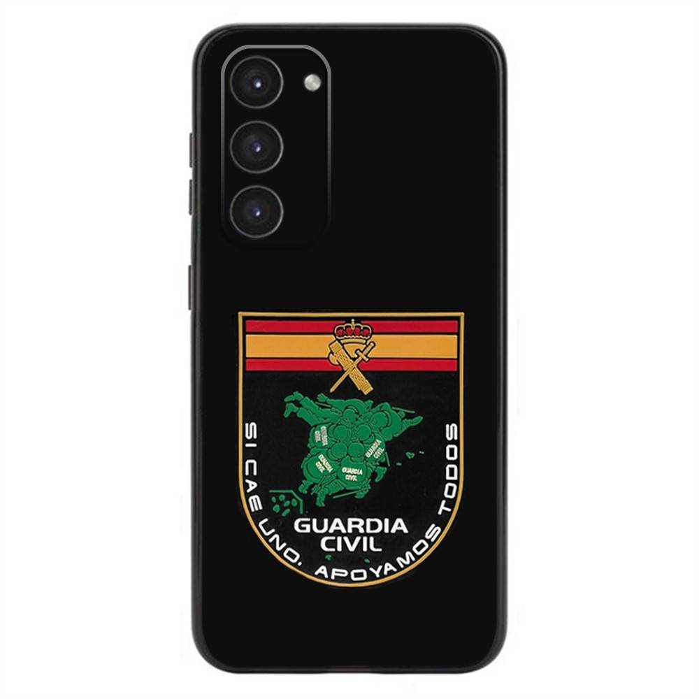Spanish Guard Civil Emblem Phone Case For Samsung Galaxy A20,21s,22,31,32,52,53,72,73,80,91 Soft Silicone Black Cover