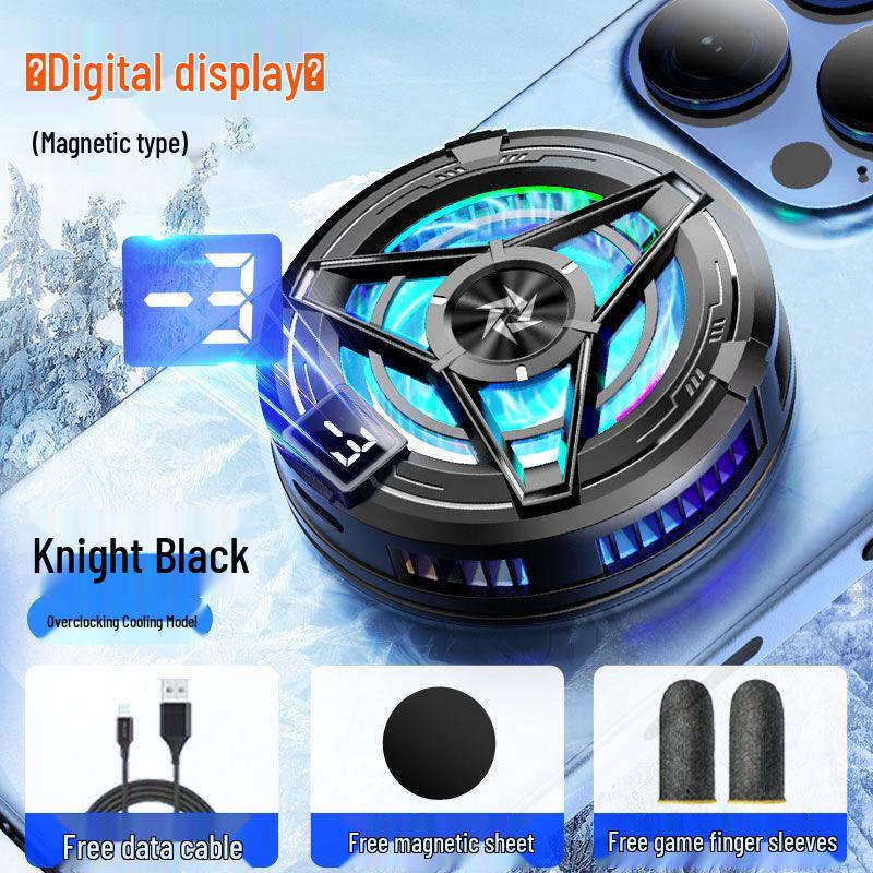 Magnetic Semiconductor Phone Cooler: Icing Refrigeration for Gaming and Streaming