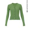 ELLASSAY Women's V-Neck Knit Sweater