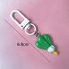 Funny Barbecue Keychain Creative Simulation Food Keyring Mini Meat Skewer Model Pendant Bag Hanging Ornament Gifts