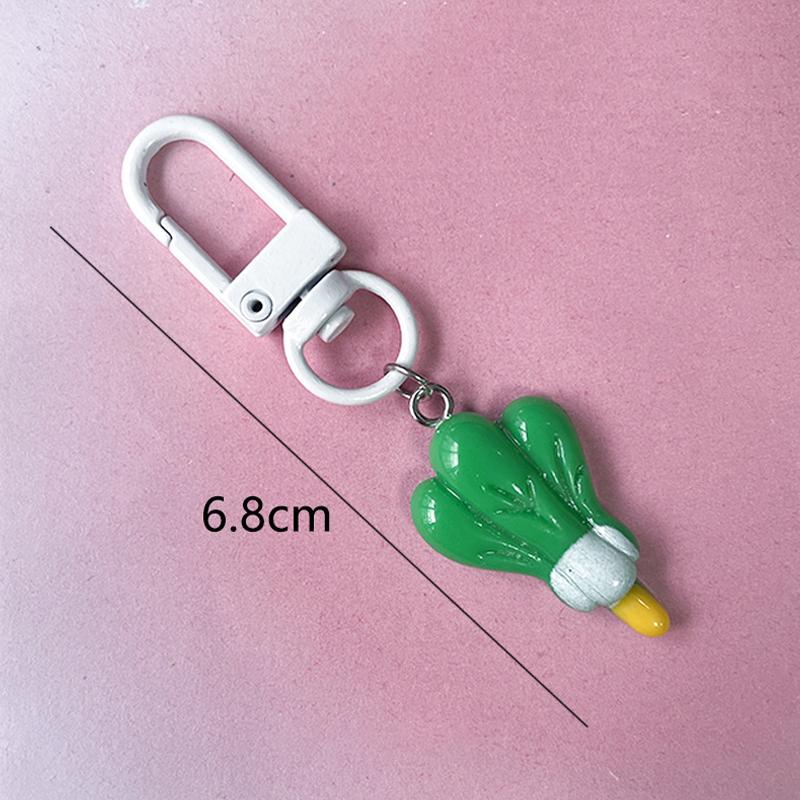 Funny Barbecue Keychain Creative Simulation Food Keyring Mini Meat Skewer Model Pendant Bag Hanging Ornament Gifts