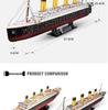 Titanic 3D Jigsaw Puzzle Ship Model - Handmade Gift for Girlfriend