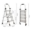 4-Step Aluminum Folding A-Frame Ladder