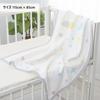 nishikawa [nishikawa] baby cotton blanket 85 x 115cm 100% cotton hedgehog suitable for all seasons made in japan cream wq51291002
