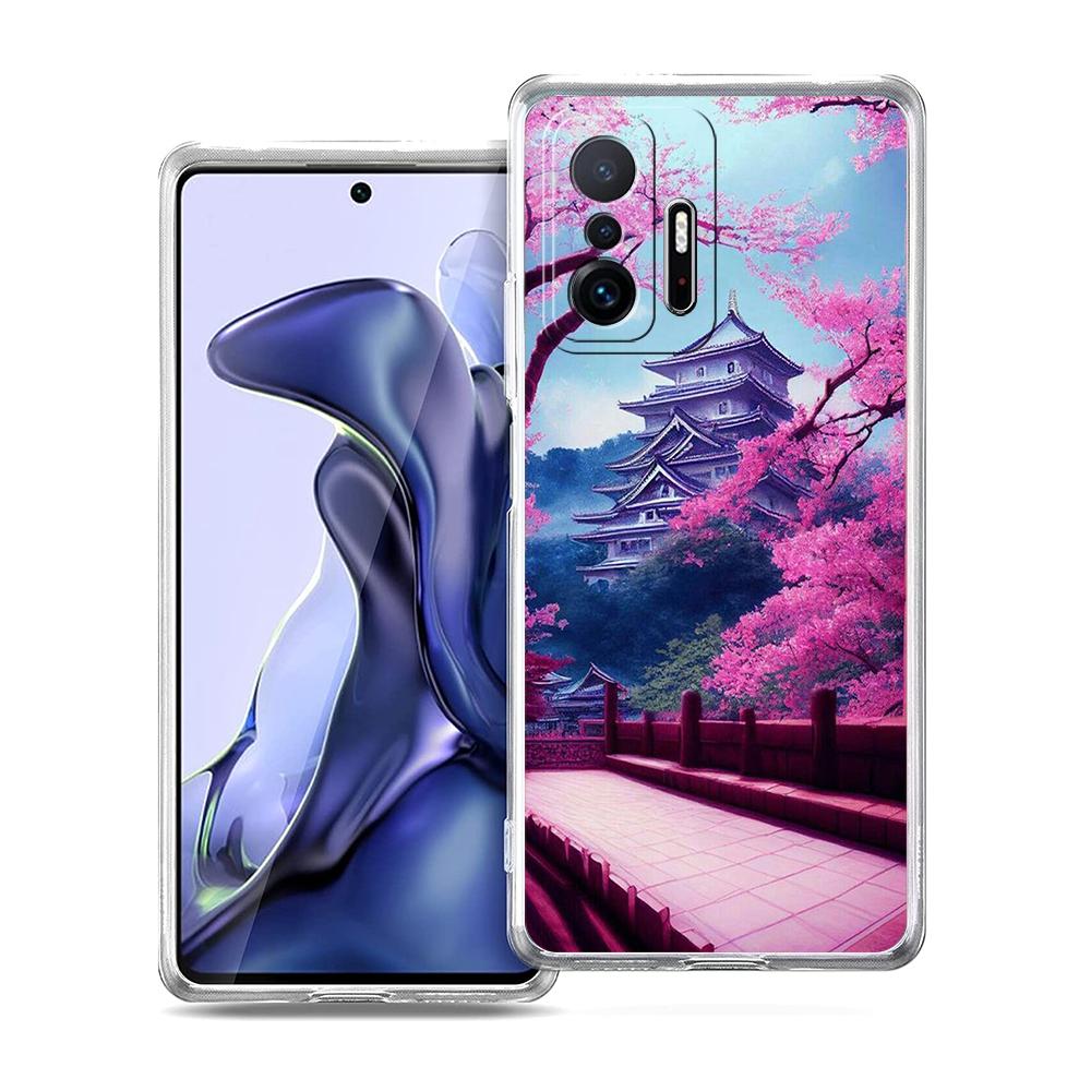 Anime Landscape Phone Case For Xiaomi 14 13 12 Lite Mi 11 Ultra 11X 13T 12T 11T For Poco X5 X4 X3 NFC F5 F4 M4 Pro 5G Cover