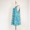[Salonge] Hanae Mori Stylish Sleeveless Apron (Blue) Agapanthus