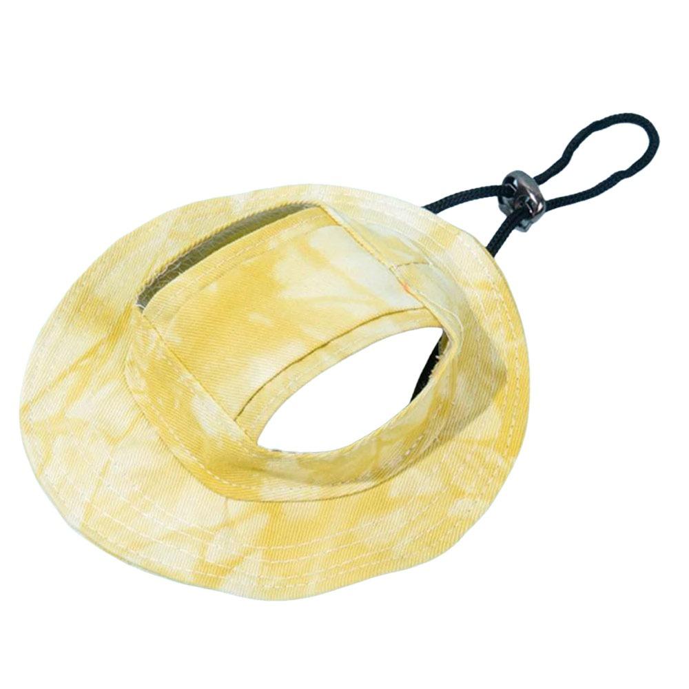 Breathable Dog Bonnet Cap Lightweight Puppy Sunscreen Hat Fashion Dog Sun Hat  Pet Supplies