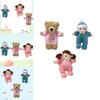 Soft Baby Comforting Doll Pillow Cute Bear Plush Toy For Boys Girls Children's Festival Gift 30cm