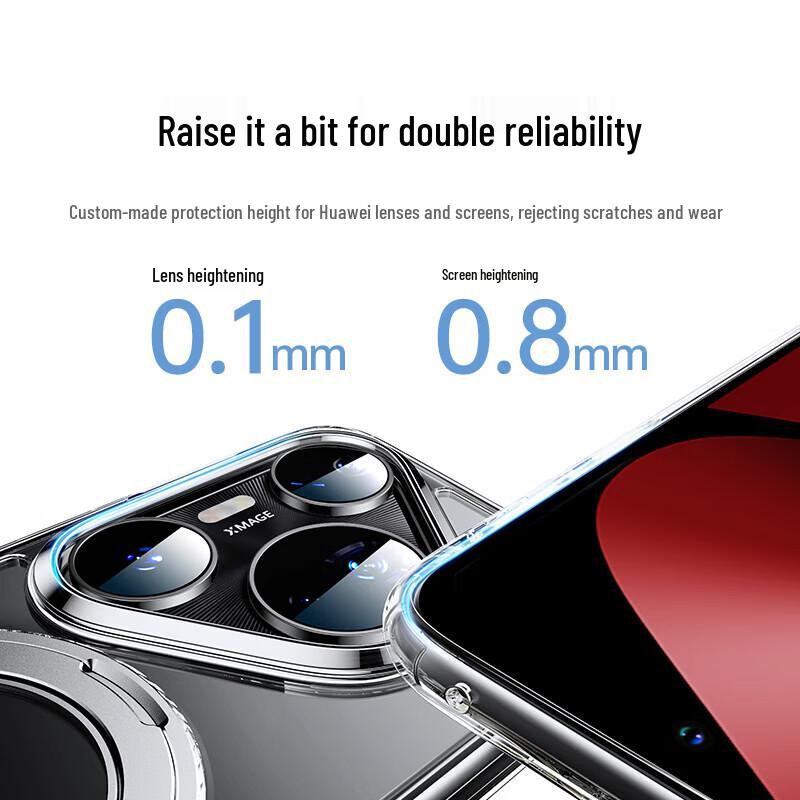 Ugreen 360° Rotating Magnetic Shockproof Case for Huawei Pura 80 Pro/Pro+