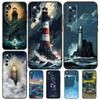 Lighthouse For POCO X5 X3 Pro M5 M5s F4 X4 F3 F5 Case For Xiaomi 13 13T Pro 12 Lite 12X 11T 12T 14 Pro
