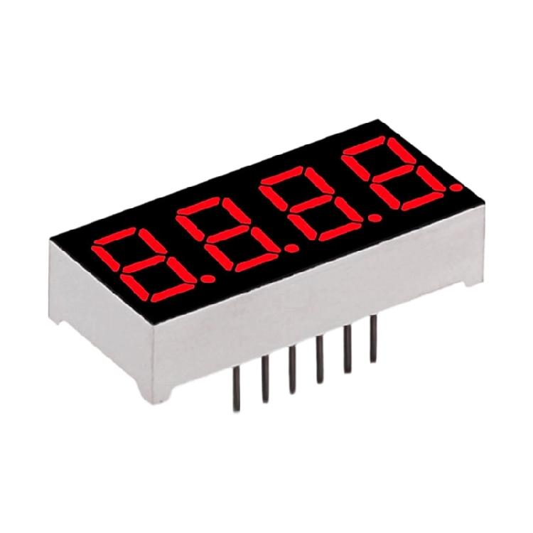 

Red LED 4 Digit Indicator Panel Suitable for Modern Appliances Long Lifespan Easy Replacement Plastic Housing Design