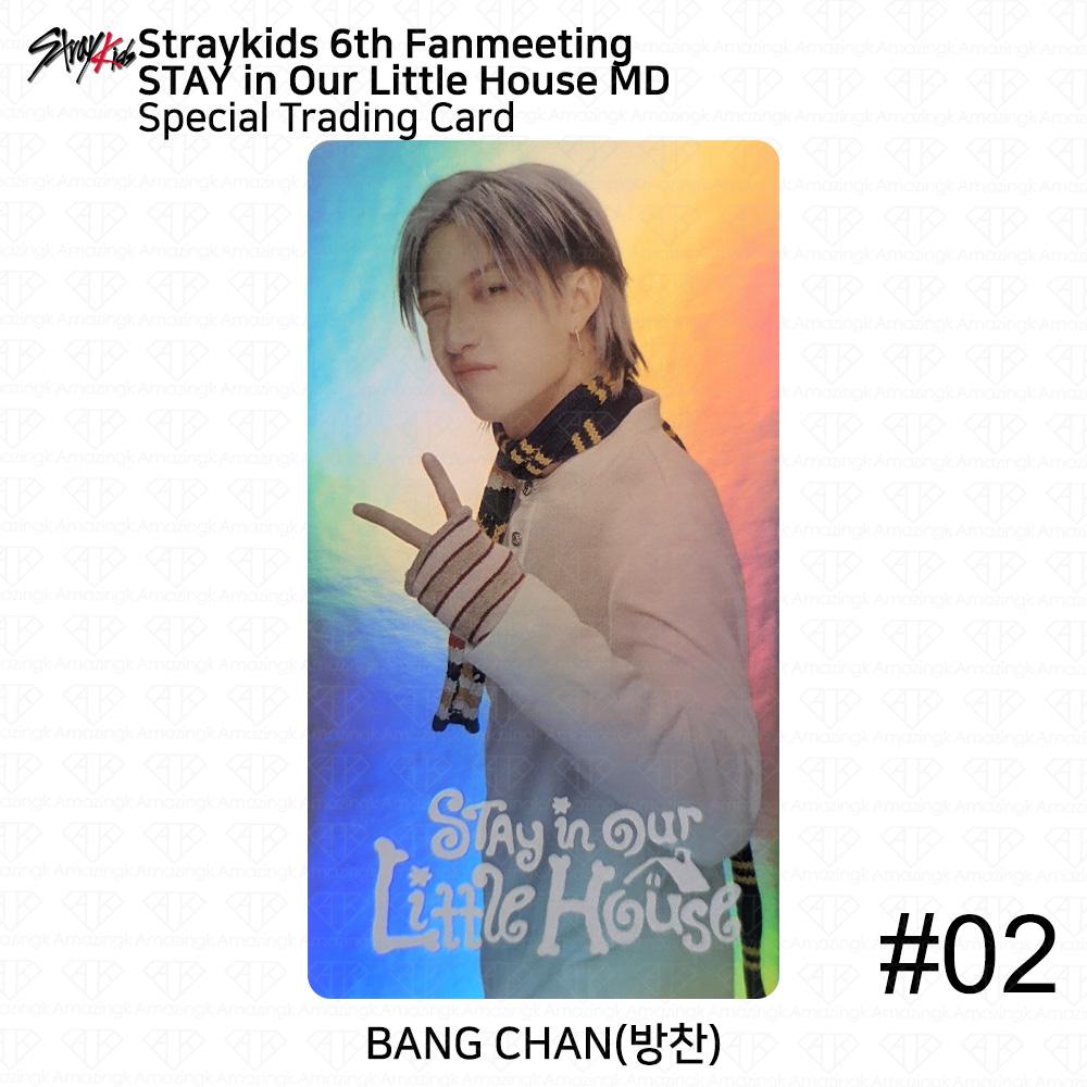 STRAY KIDS 6th Fanmeeting STAY in Our Little House MD Special Trading Card