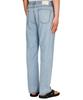 LAB101 Basic Soft Wash Straight Denim Pants (Light Blue)