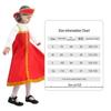 Halloween Traditional Russian Costume for Girl - Kids' Party & Carnival Performance Outfit