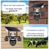 V380 Solar-Powered 4G WiFi Outdoor HD Panoramic Camera with Three-Eye Zoom