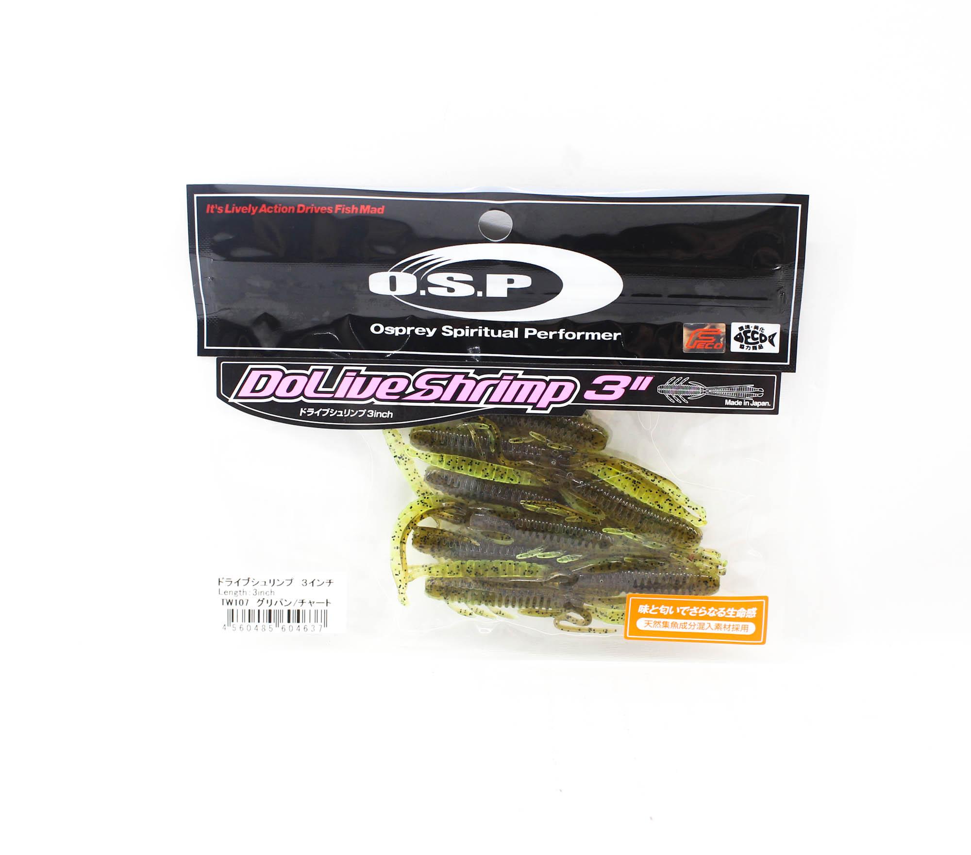 

OSP Soft Lure Dolive Креветка 3 дюйма TW-107 (4637)