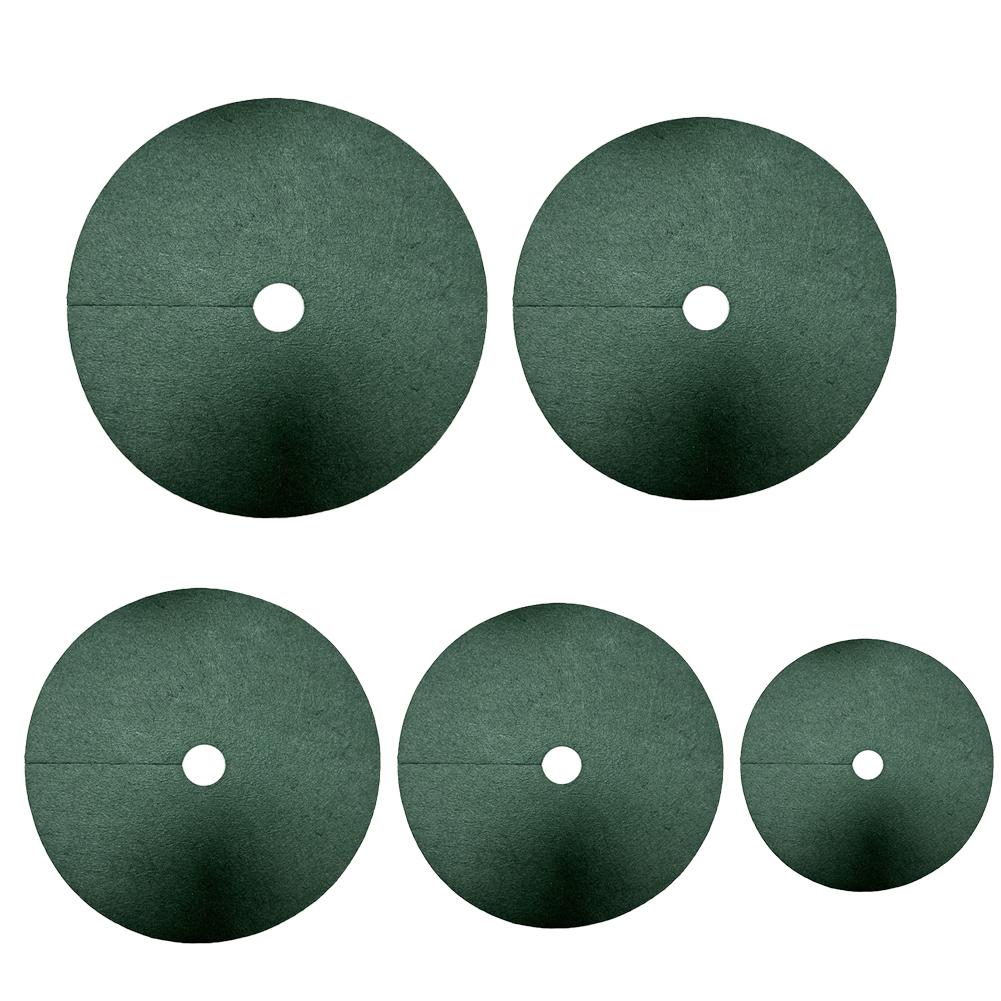 Weed Control Cloth Moisture Retention & Root Ventilation Degradable Round Color Weeds Fabric Gr H8A0