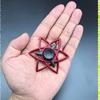Giocattolo Giroscopio Antistress Naruto-Shippuden Metallo Fidget Spinner Giocattolo Antistress Giocattoli Sensoriali Tattili