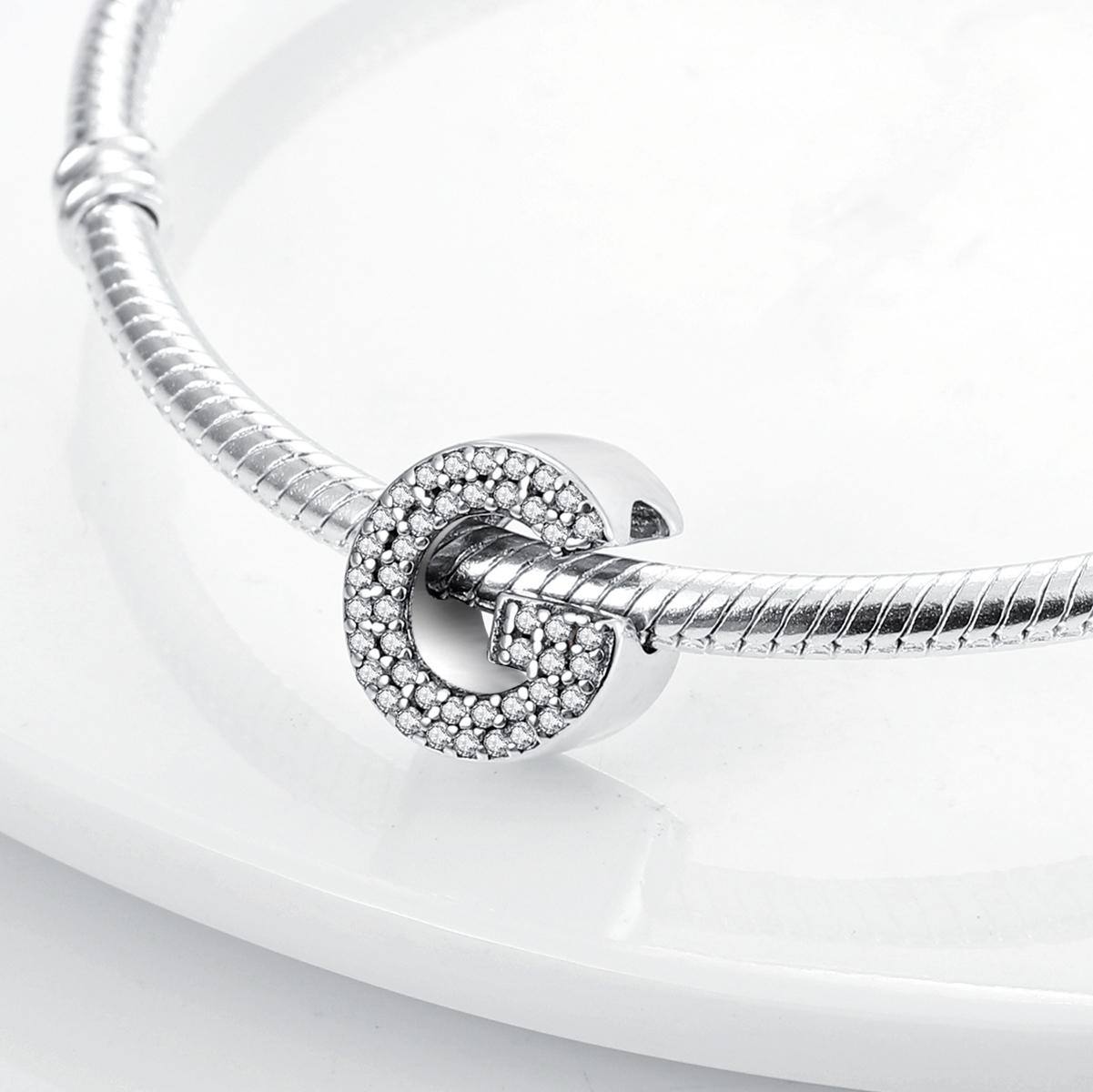 

Copper Charms Zircon Alphabet A-Z Beads Pendants Dangles Fit Original Charm Bracelet Women Diy Gift Jewelry