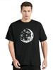 Summer T-shirt High Quality Cotton Funny Astronaut Moon Barbecue Casual T Shirt Fitness Unisex Tops Tees Clothing