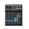 Professioneller F-4A Bluetooth Kunststoff 4-Kanal 48V Audio Sound Console Mixer Digitaler Mini-USB-Audio-Mixer für DJ
