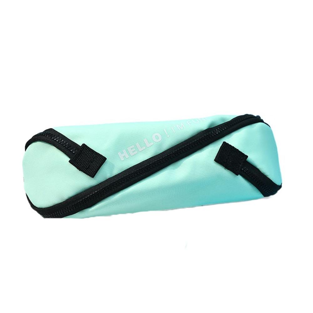 S Design Zipper Stationery Bag Japanese Style Pen Bag Creative Pencil Case  Kids Gift