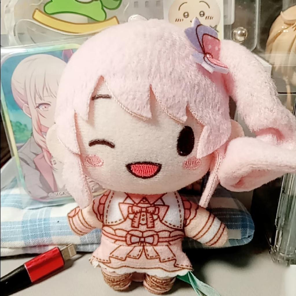 10cm Pjsk Plyšové panenky Hračky Project Sekai Akiyama Mizuki Plyšáci Klíčenka Yoisaki Kanade Přívěsek Dekorace na batoh tašku Dárek