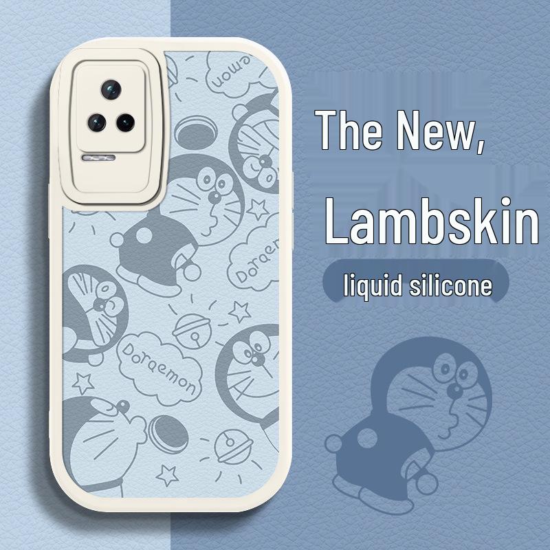 

Силиконовый чехол для телефона Doraemon для Redmi K70, K40, K30, Note11 Pro Redmi Note 11T Pro