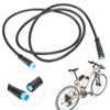 34.3in Waterproof Connector 4pin Male to 4pin Female Adapter Cable Accessory for Electric Bicycle