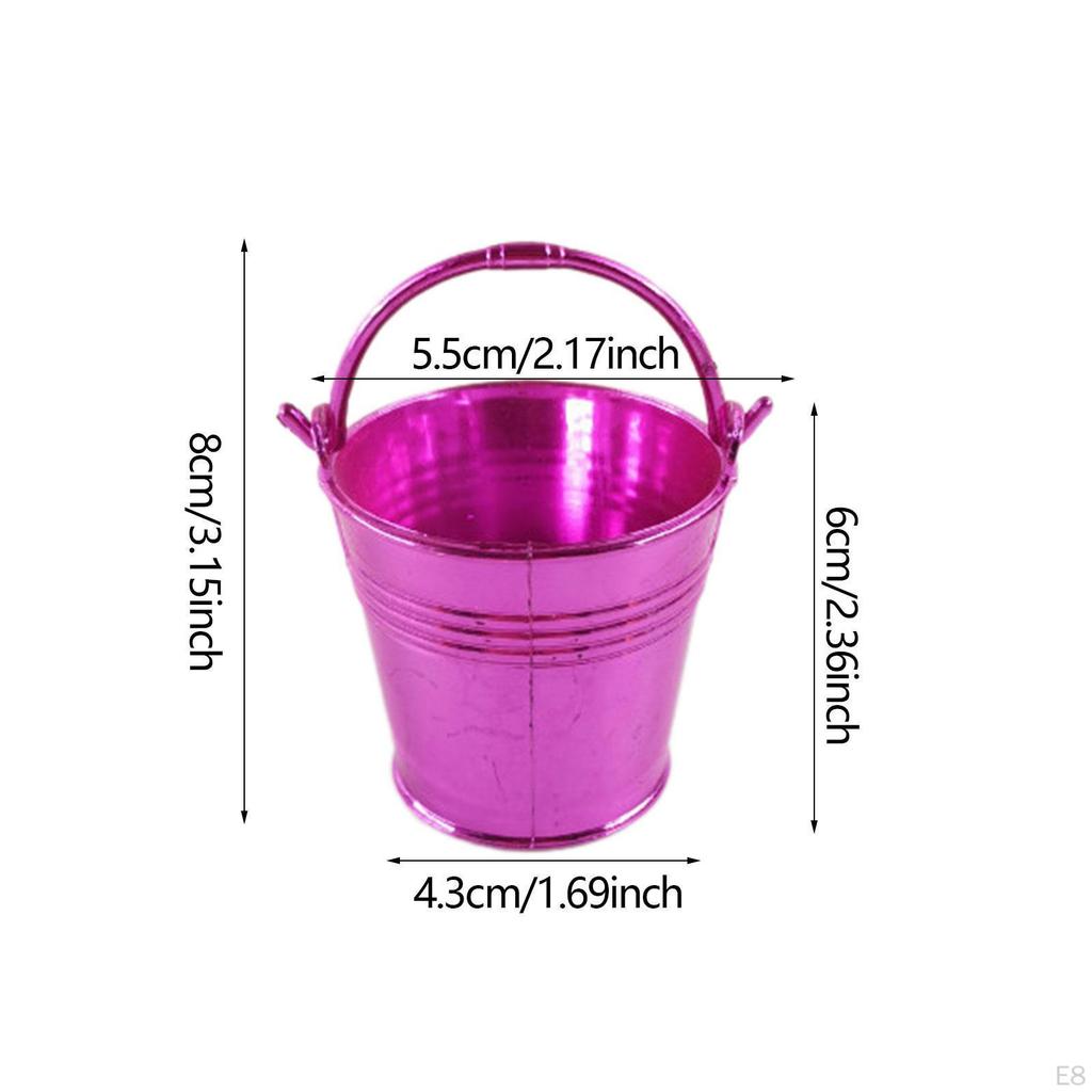 20 Pieces Small Candy Buckets Snack Party Favors Birthday Decor Fashion Portable Trinkets