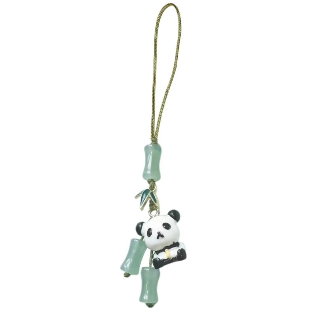 

Phone Charm Mobile Phone Lanyard Chinese Style Phone Straps Lucky Panda Pendant Jewelry Gift Panda