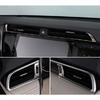 L&R Center AC Silver Air Outlet Vent Frame For Toyota Camry 2018- Steel