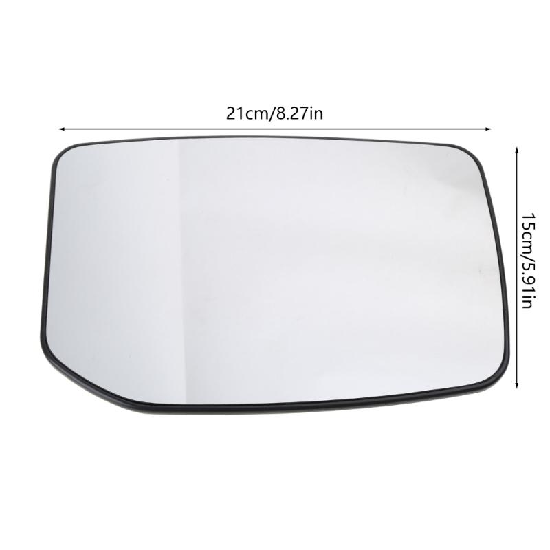 Mirror Glass Wing Mirror Glasses Left Door Side Mirror Automotive- Accessories Easy Installation for Transit MK6 MK7