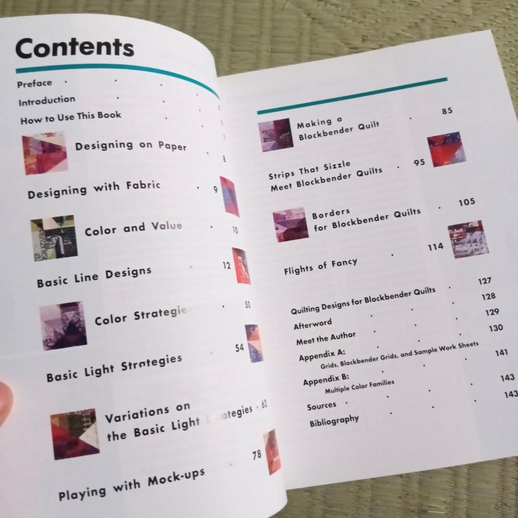 [USED] Quilt Block Bending Books Designs Patterns