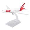 Aeroplane Model Alloy Aircraft Precise Scale Collectible Simulated Aviation Airplane Model for