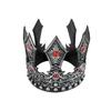 Vintage Luxury King Crown Cosplay Headpiece for Parties and Weddings Adjustable Size Props Crownpiece Roleplay Accessory
