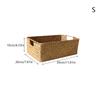 Natural Large Woven Seagrass Basket Of Straw Wicker For Home Table Fruit Bread