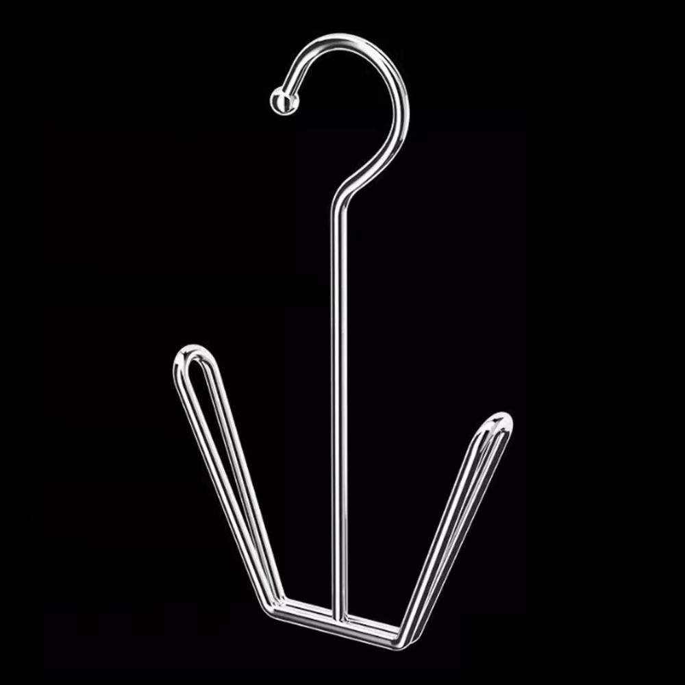 4 Τμχ/Πακέτο Ασημί Γάντζος Κρεμάστρας Ρούχων Ανοξείδωτο Ατσάλι Οργανωτής Αποθήκευσης Νέα Βάση Στεγνώματος Παπουτσιών