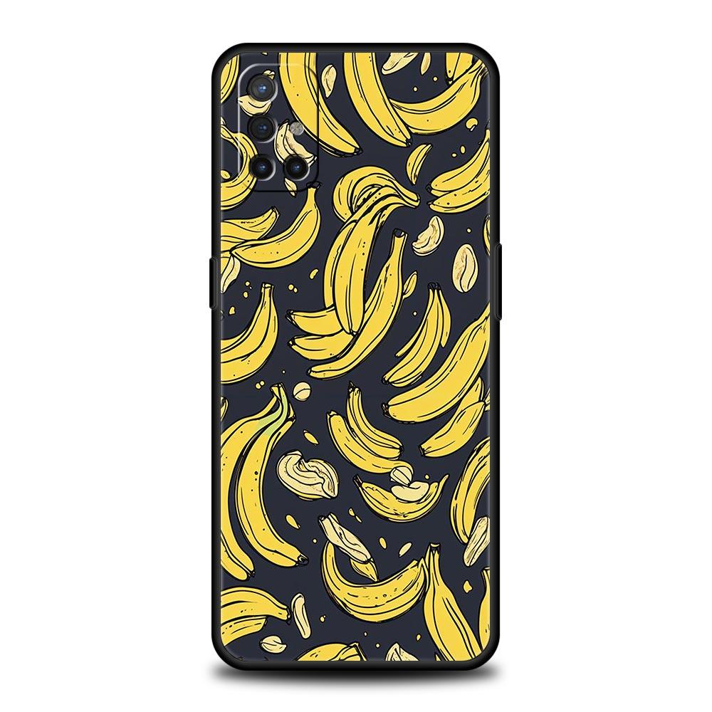 Funny Bite Apple Banana Phone Case For Oneplus 13R 13 12R 11 10T 10R Nord N100 N200 N10 10 9 9R 9RT CE 3 2 Z Pro Soft TPU Cover