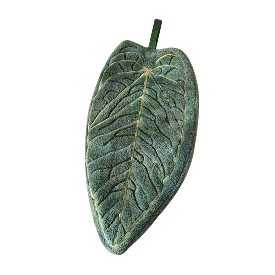 Hand Towels Home Decoration Leaf Hand Towels Coral Fleece 1 Pc