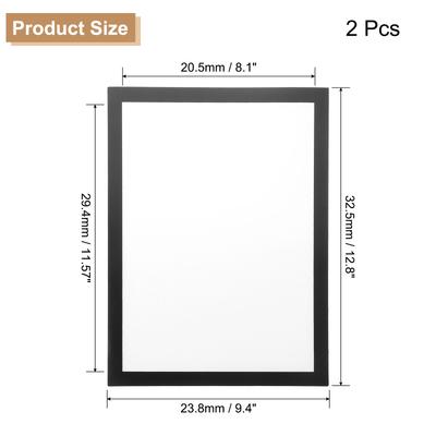 2-12 buc. Cadru Magnetic Adeziv PVC Suport Foto Autocolant Multifuncțional de Perete pentru Casă Birou Fereastră Afișaj pe Perete 8 x 11,5 Inch