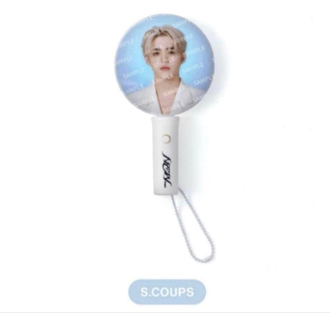 

[Б/У] Seventeen Waltz Мини-вентилятор-фонарик-брелок S.Coups