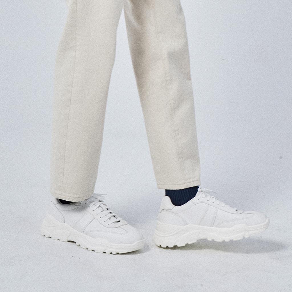 [HEELTOP] JC3505 8cm height ugly shoes Cuban white, JC3505, 7000032236, Popular Korean Shoes