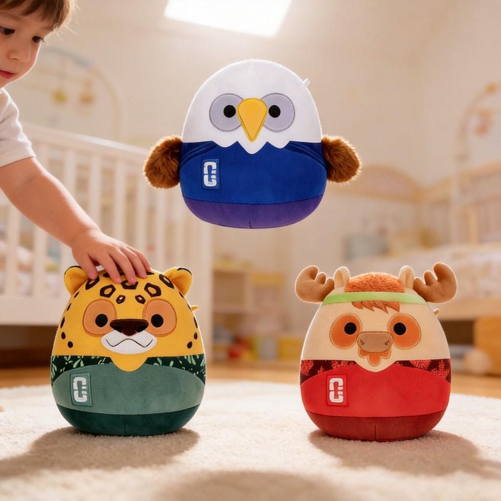Global Football Cup Plush Toy Mascot Figure For Sports Fans
